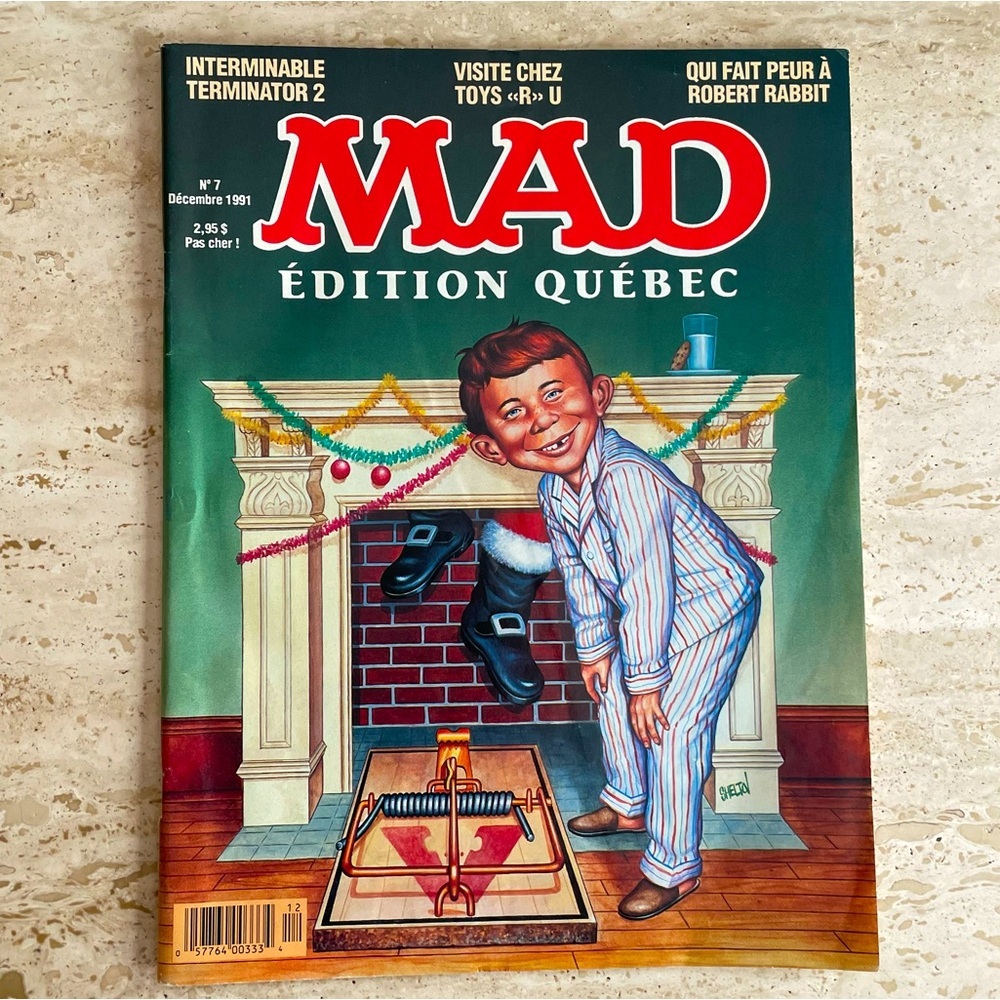MAD Magazine Québec edition Issue No 7 December 1991